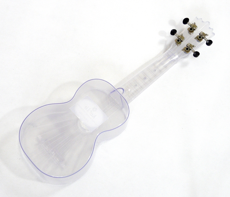 Sopránové ukulele KOKI´O průhledné umělohmotné