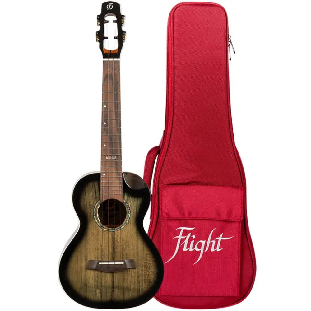 Tenor elektro-akustické ukulele Flight Peter Moss signature model