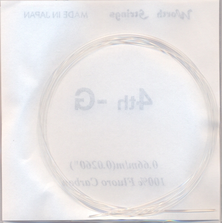 Struny na soprano & koncertní ukulele Worth CL GCEA 