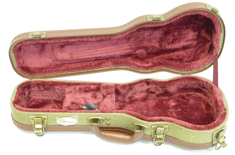 Delux kufr na koncertní ukulele OHANA UOT-24