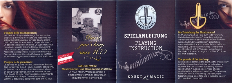 SCHWARZ BRUMLE JOYS HARP č. 8