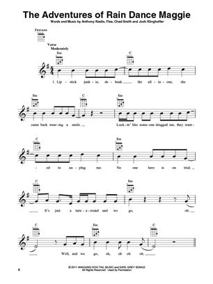 Red Hot Chilli Peppers for Ukulele