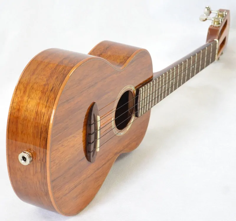 Koncertní celomasivní koa semiakustické ukulele aNueNue AKK2E