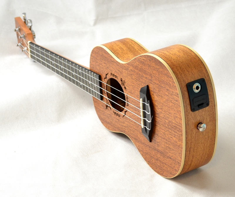 Koncertní elektro-akustické ukulele FLIGHT DUC323 CEQ MAH