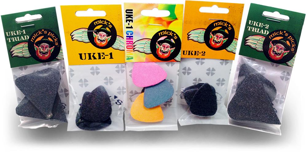 Trsátka na ukulele Mick´s Picks No.1