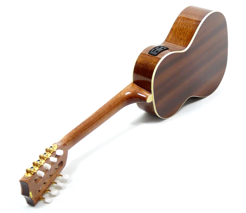 Osmístrunné tenor elektroakustické ukulele KALA-KA-8-EQ