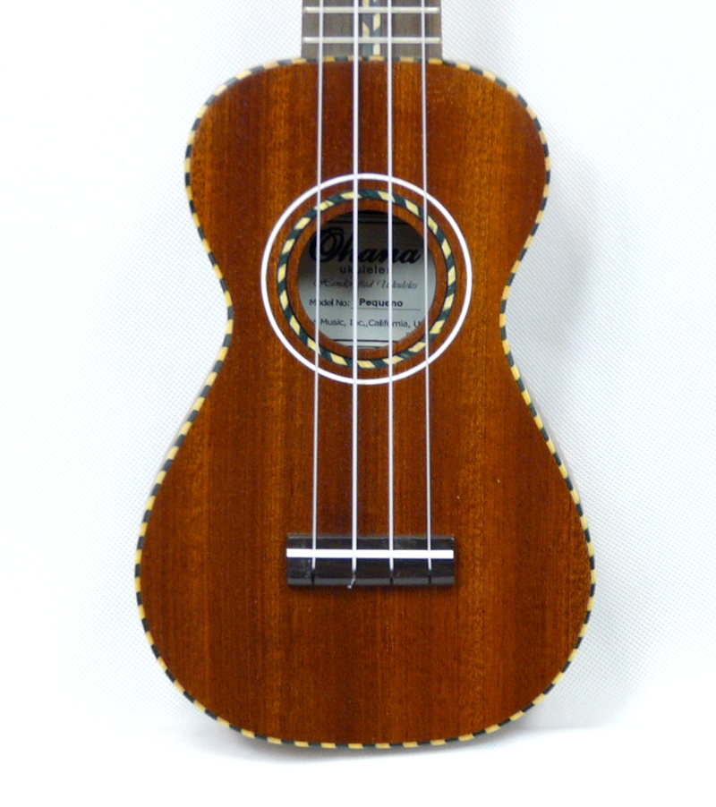 Sopranino ukulele OHANA PEQUENO Mahagon