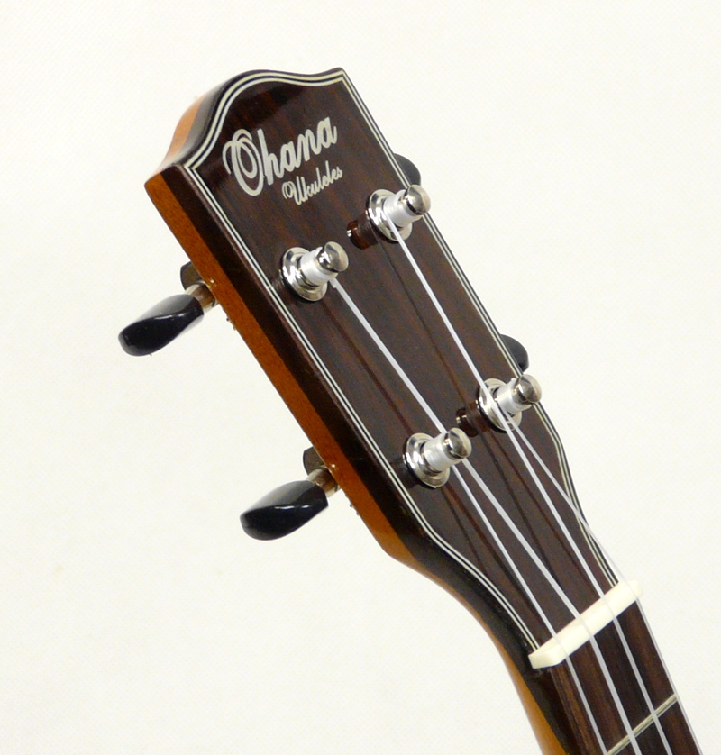 Koncertní elektroakustické ukulele OHANA CK-35GCE Mahagon
