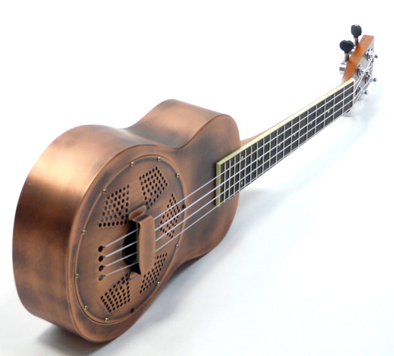 Koncertní akustické resonator ukulele KOKI´O U-BRASS-CH-C