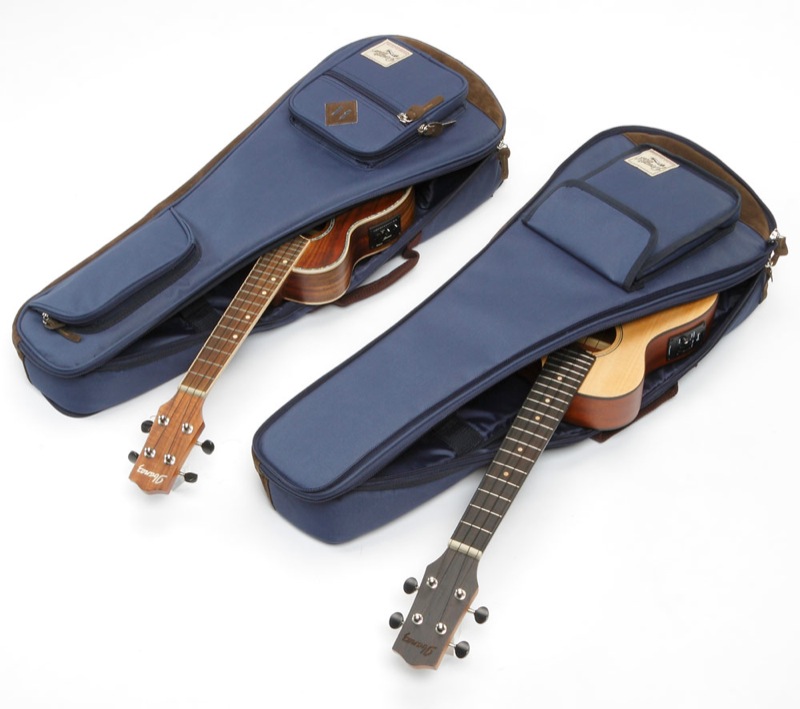 Pouzdro na koncertní i tenor ukulele Ibanez IUBT2542-NB Modré