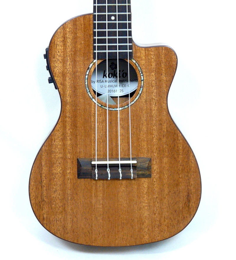 Koncertní elektroakustické ukulele Koki´o U-LMHLMH-CE-C Mahagon
