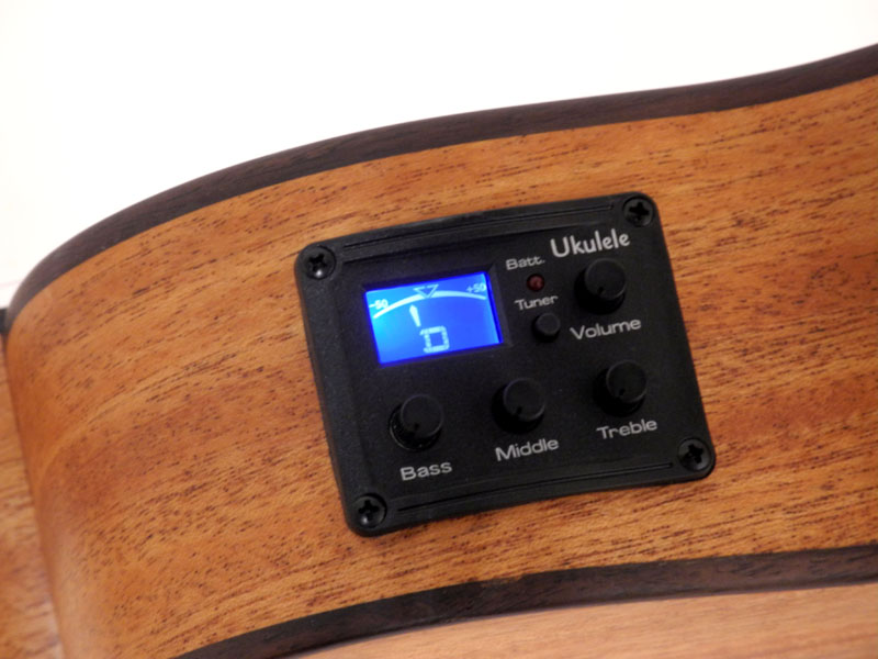 Tenor elektro-akustické ukulele KOKI´O U-SMHLMH-CE-T