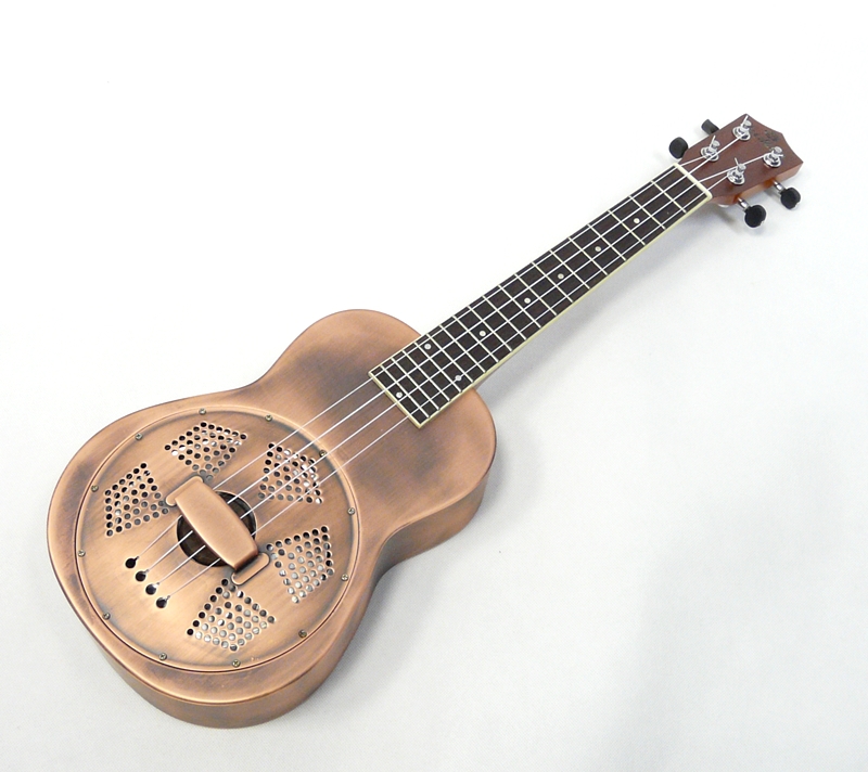 Koncertní akustické resonator ukulele KOKI´O U-BRASS-CH-C