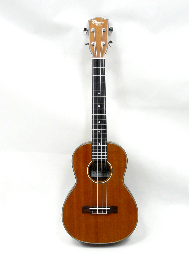 Tenor elektroakustické ukulele OHANA TK-14E Mahagon