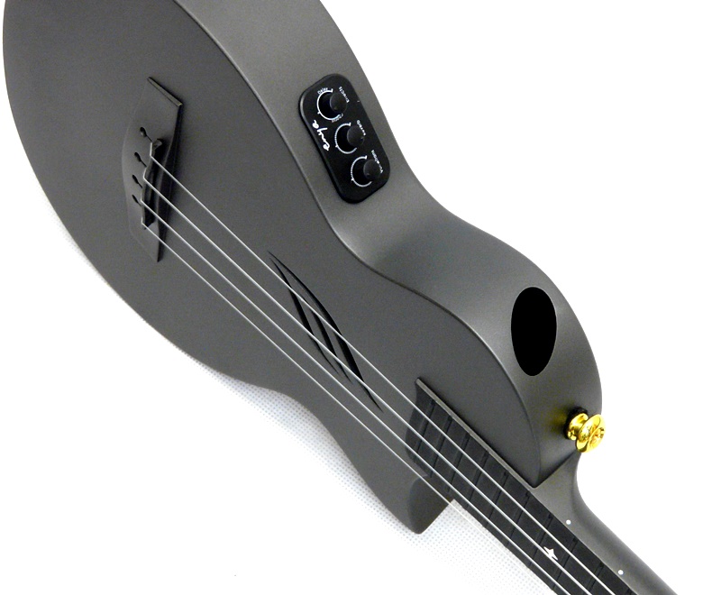 Koncertní elektro ukulele Enya Nova U+EQ/BK Černé
