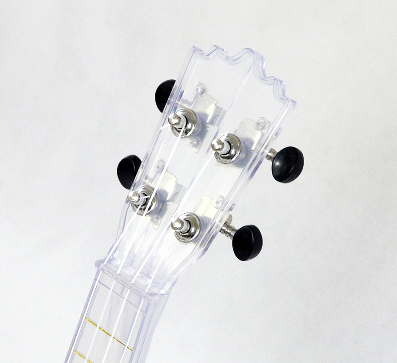 Sopránové ukulele KOKI´O průhledné umělohmotné