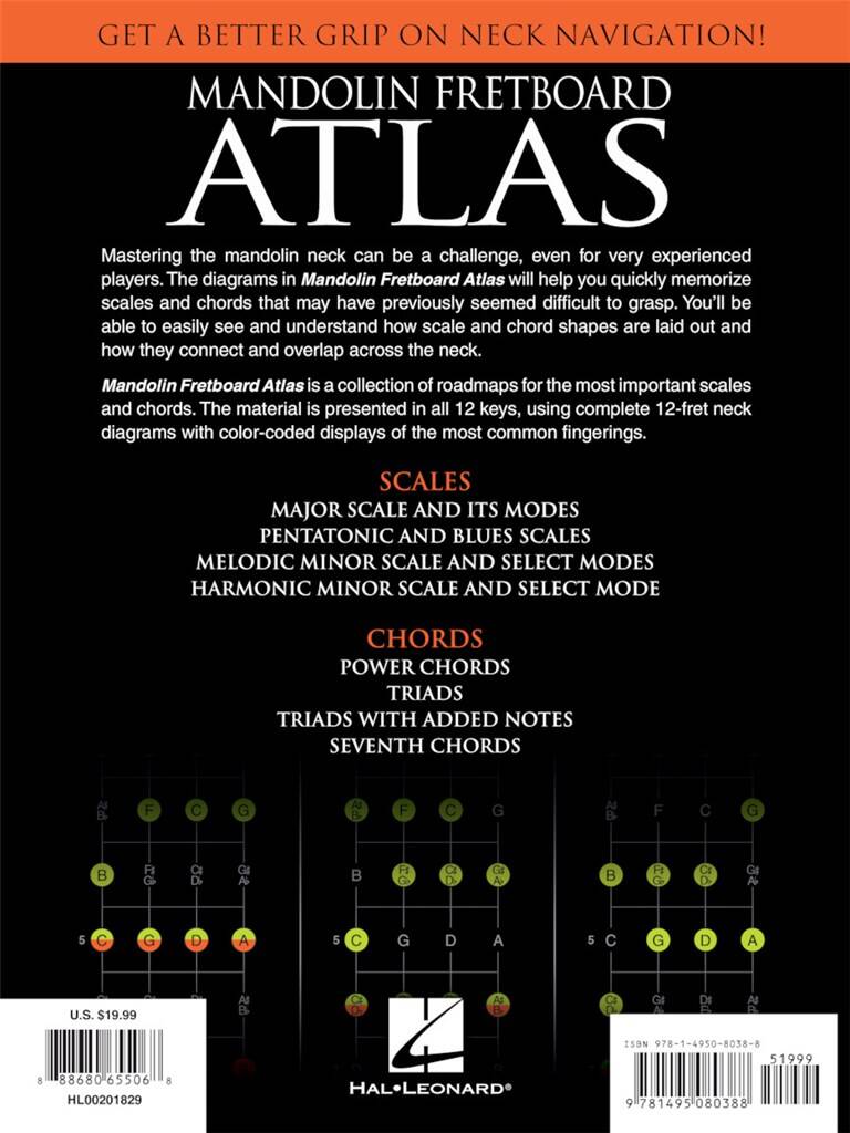 The Hal Leonard Mandolin Fretboard Atlas
