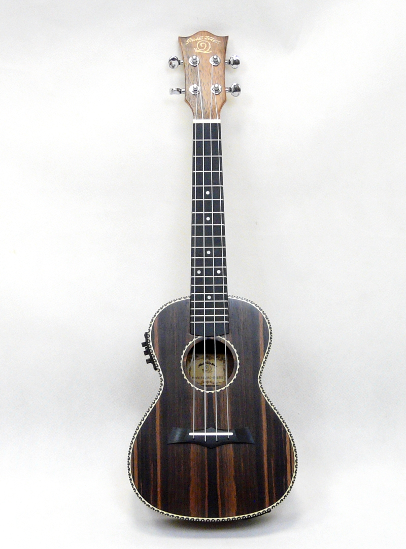 Koncertní elektroakustické ukulele SNAIL UKC 498EQ Ebenové
