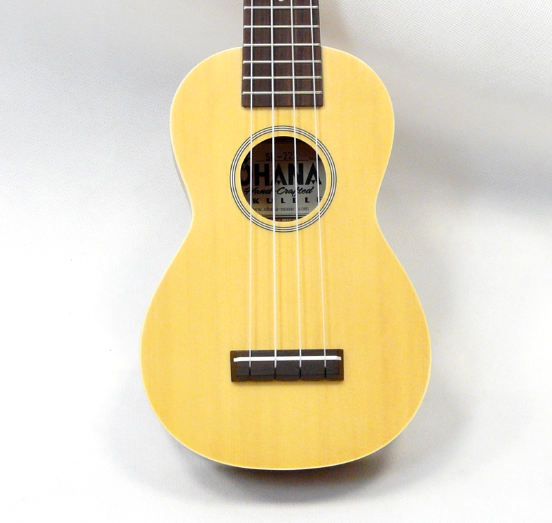 Sopránové ukulele Ohana SK-22Z Smrk a zebrano