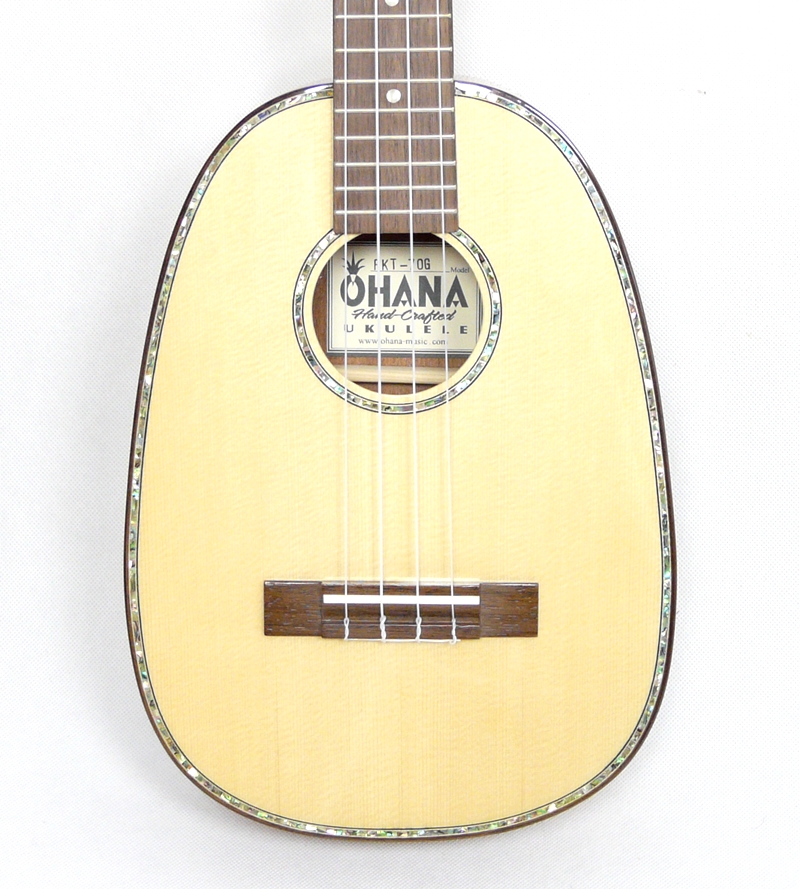 Tenorové pineapple ukulele OHANA PKT-70G 