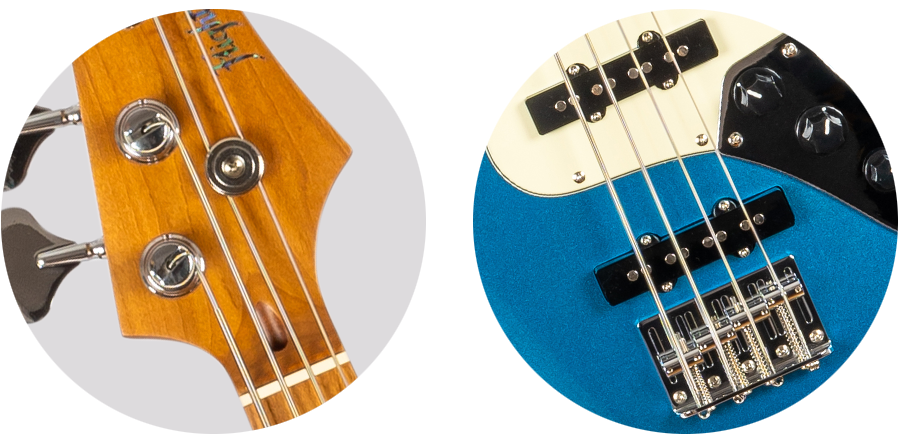 Flight Mini Bass LPB basové ukulele