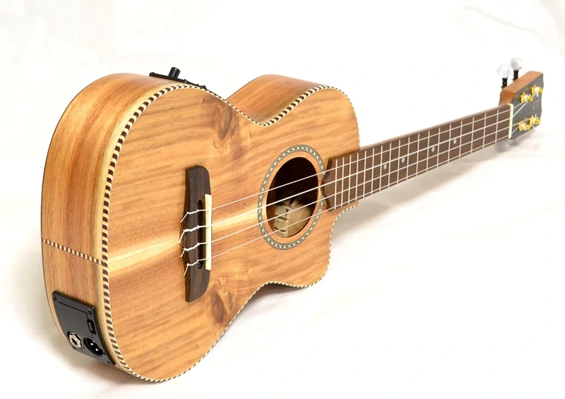Tenor elektro-akustické ukulele APC TT CW EQ Koa s futrálem