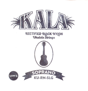 Struny na soprano ukulele KALA KU-RN-SLG GCEA Hluboké G