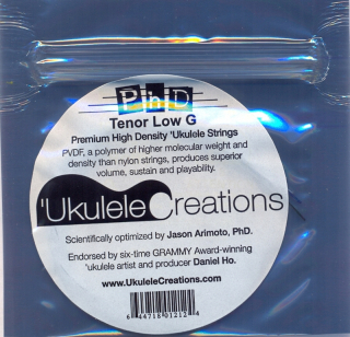 Tenor ukulele struny PHD GCEA - Hluboké G