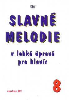 Slavné melodie v lehké upravě pro klavírR - 8. DÍL.