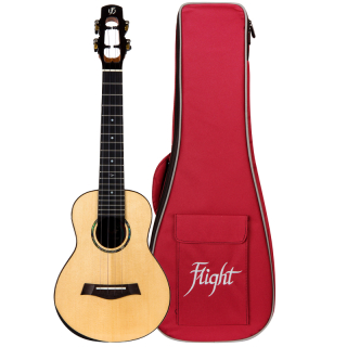 Koncertní elektroakustické ukulele FLIGHT VOYAGER CE Smrk a akacia