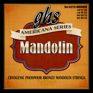 Sada strun na mandolínu GHS A275 Medium