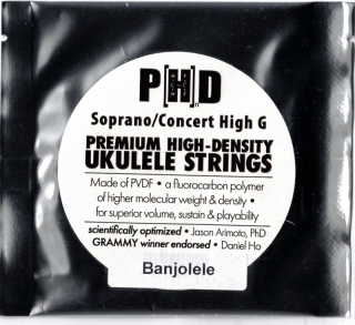 Soprano / koncertní banjolele struny PHD GCEA
